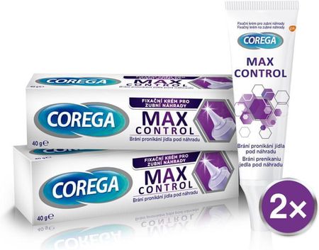 Corega Max Control 2x40 g - zdjęcie 2