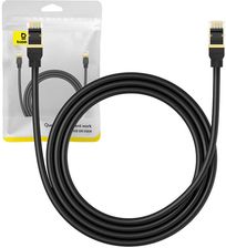 Baseus kat. 8 Ethernet RJ45, 40Gbps, 1,5m czarny (B0013320A11102)