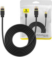 Baseus High Speed, Ethernet RJ45, 10 Gb, Cat.7, 5m czarny (B0013320811105)