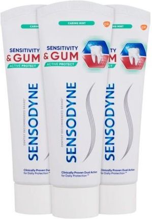 Sensodyne Sensitivity&Gum Caring Mint 3x75ml
