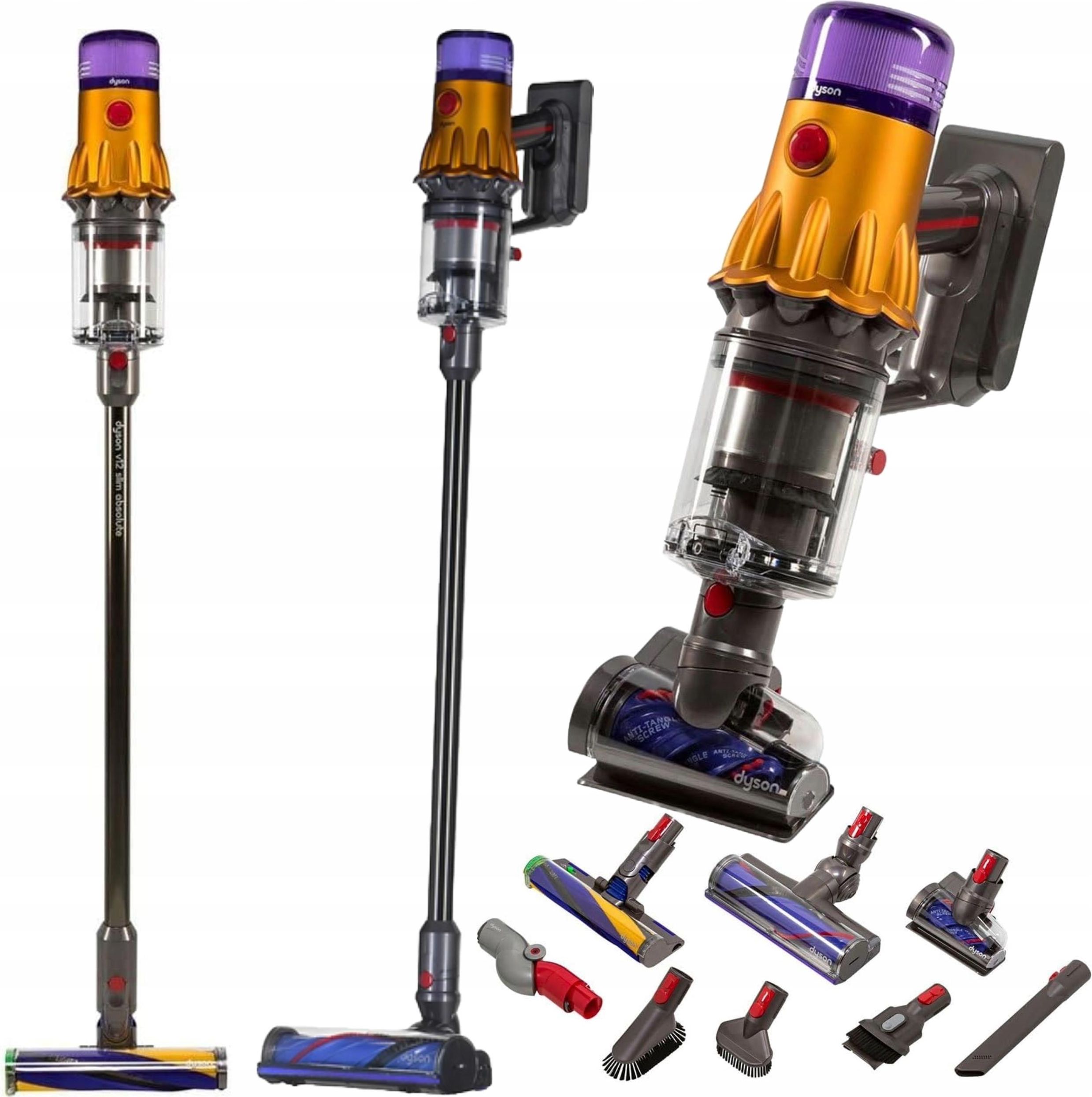 Dyson V12 Detect Slim™ Absolute (Złoto) odkurzacz bezprzewodowy