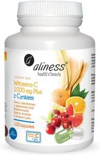 Zdjęcie Aliness Witamina C 1000 Mg Plus Z Cynkiem 100Kaps.  - Korsze