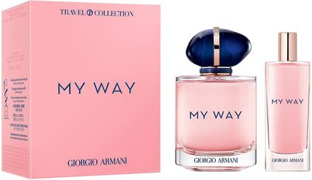 Giorgio Armani My Way  zestaw - woda perfumowana  90 ml + woda perfumowana  15 ml  1