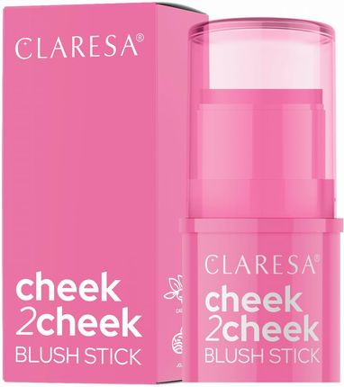 Claresa Cheek 2 Cheek Róż w Sztyfcie 01 Candy Pink