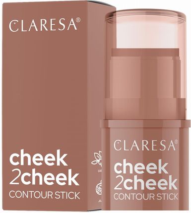 Claresa Cheek 2 Cheek Bronzer w Sztyfcie 02 Milk Choco