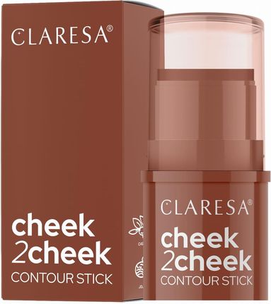 Claresa Cheek 2 Cheek Bronzer w Sztyfcie 01 Neutral Sand