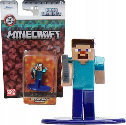 Jada Toys Minecraft Figurka Steve Iron Sword Metal