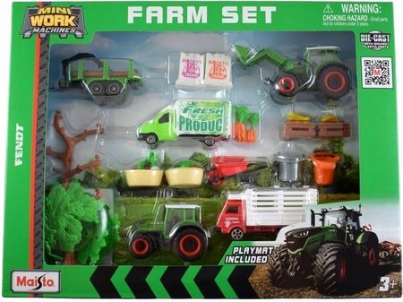Maisto 2 Traktory Fendt - Mini Farma 12565