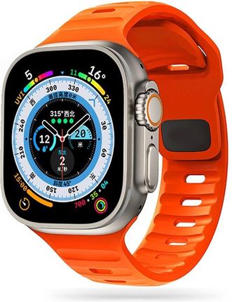 Braders Pasek Icon Line Do Apple Watch 4/5/6/7/8/Se/Ultra (42/44/45/49mm) Orange