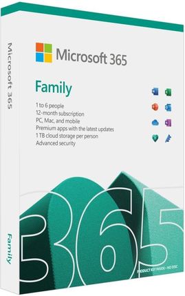 Microsoft SW RET 365 FAMILY/ENG P8 6GQ-01556 MS (6GQ01556)