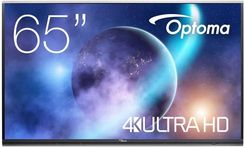 Optoma 5652Rk+ 65Inch Eni 4K Uhd 3840X2160 Multitouch 20Pts 400Cd/M2 8Gb/64Gb 6Ms Angle Of Vision 178 Pen Holder Usb Type C (H1F0C0J (H1F0C0JBW101)