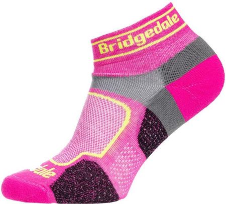 Bridgedale Skarpety Trail Run Ultralight Coolmax Low Women-Pink