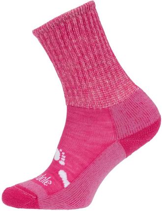 Bridgedale Skarpety Hike Junior Merino Comfort Boot-Pink