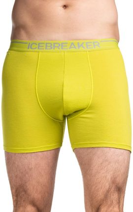 Icebreaker Bokserki Anatomica-Bio Lime