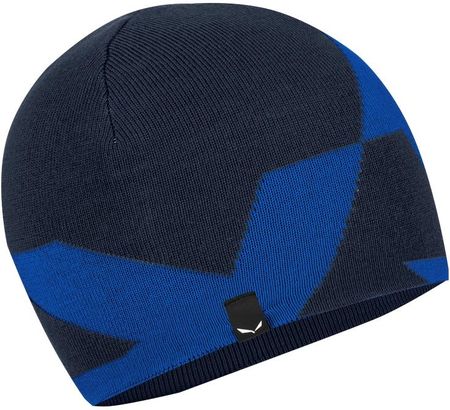 Salewa Czapka Pure Reversible Wool Beanie-Navy Blazer-8620