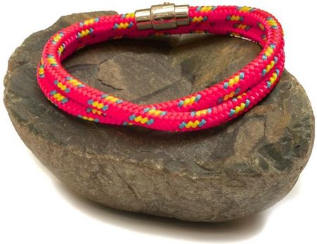 Silver Rock Bransoletka Double Hobby Neon Pink