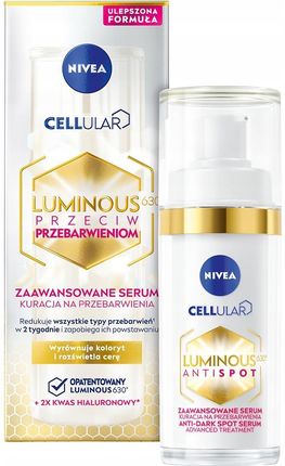 Nivea Cellular Luminous 630 Anti-Pigmentflecken Intensywne Serum Przeciw Przebarwieniom 30Ml