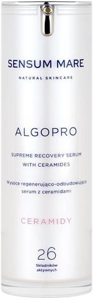 Sensum Mare Supreme Recovery Serum With Ceramides Wysoce Regenerująco-Odbudowujące Serum Z 5% Kompleksem Ceramidów 30ml