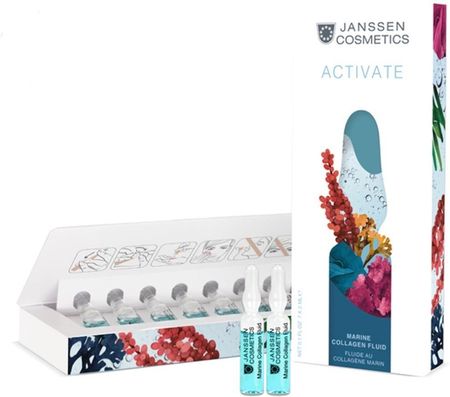 Janssen Cosmetics Activate Marine Collagen Fluid Ampułki Z Kolagenem Morskim 7X 2Ml