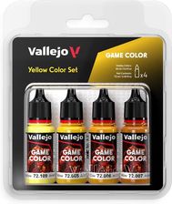 Zdjęcie Vallejo Zestaw Farb Game Color Cold Green Yellow Żółty 4x18Ml - Buk