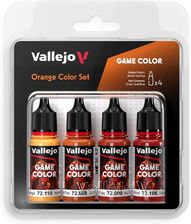 Zdjęcie Vallejo Zestaw Farb Game Color Cold Green Orange Czerwony 4x18ml - Siechnice
