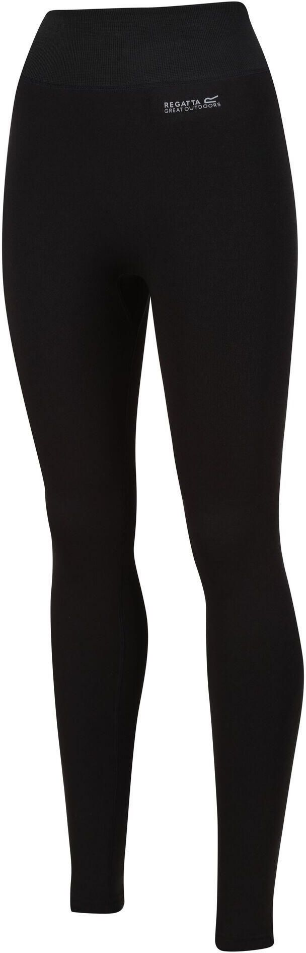 Regatta Thermal Stretch Damskie Legginsy Ocieplane Czarne Ceny I