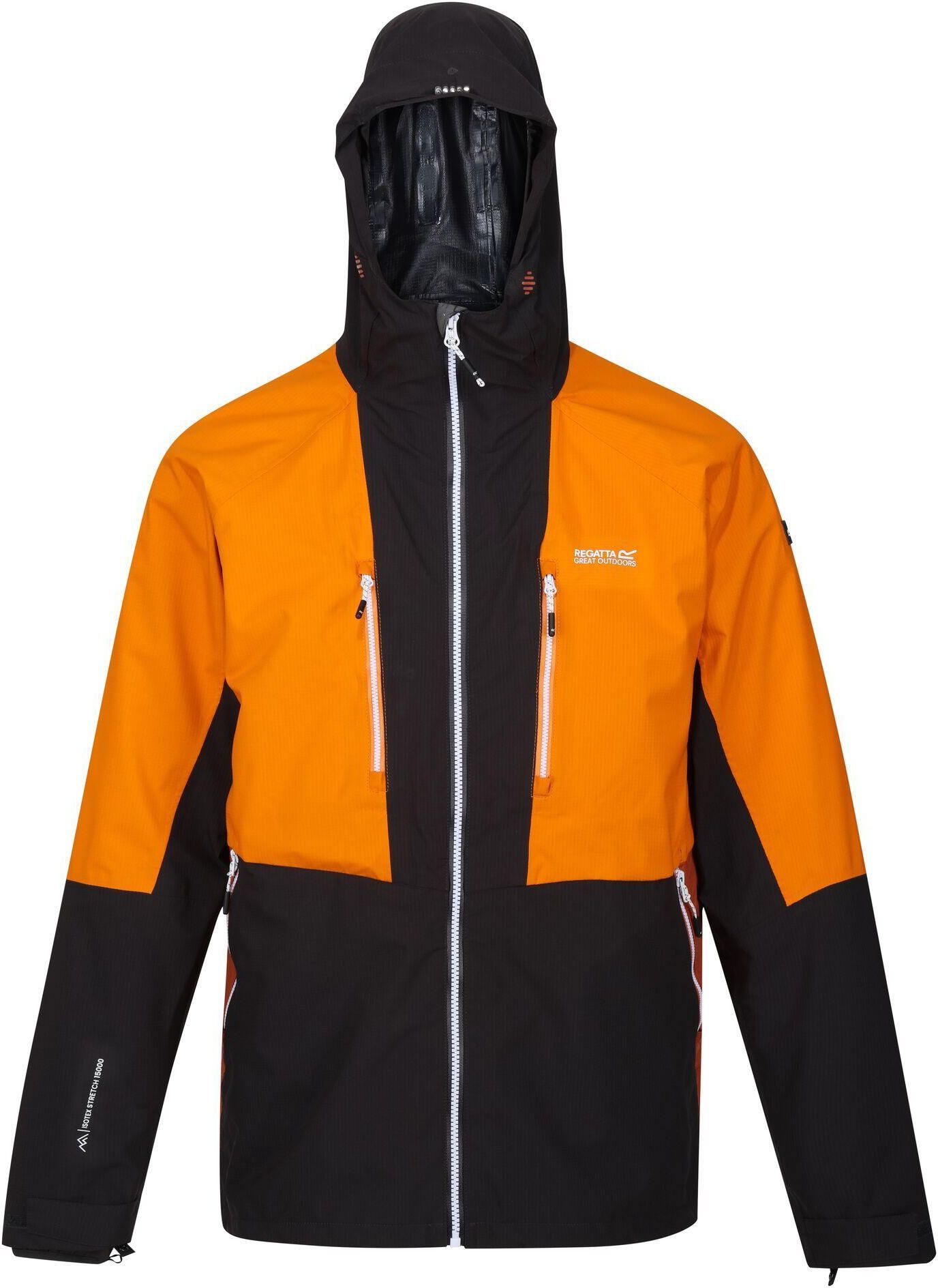 Veste Randonnée 3 En 1 Regatta Sacramento X Homme - Imperméable Capuche Avec Lampe, Isotex 15000