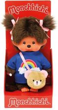 Monchhichi 233724 Dziewczynka Z Torebką