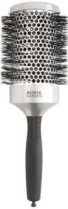 Olivia Garden Essential Blowout Classic Silver Szczotka Antystatyczna Do Modelowania Włosów 65 mm