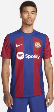 Męska Koszulka Piłkarska Nike Dri Fit Adv Fc Barcelona Match 2023/24 Wersja Domowa Niebieski