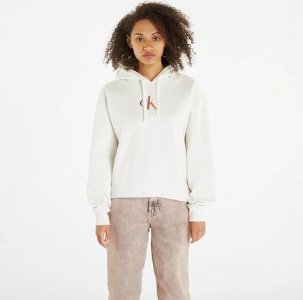 Calvin Klein Jeans Gradient Ck Hoodie White