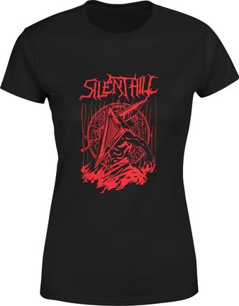 Silent Hill Damska koszulka (L, Czarny)