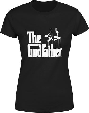Godfather Ojciec Chrzestny Damska koszulka (XXL, Czarny)