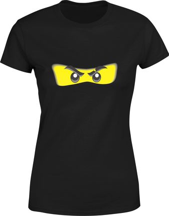 Lego ninja go Damska koszulka (M, Czarny)