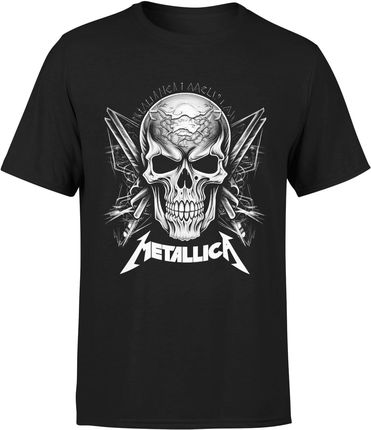 Metallica master of puppets Męska koszulka (L, Czarny)