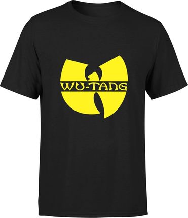 Wu-Tang Clan Męska koszulka z nadrukiem hip hop rap (M, Czarny)