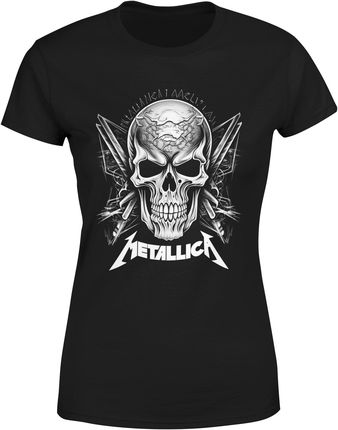 Metallica master of puppets Damska koszulka (M, Czarny)