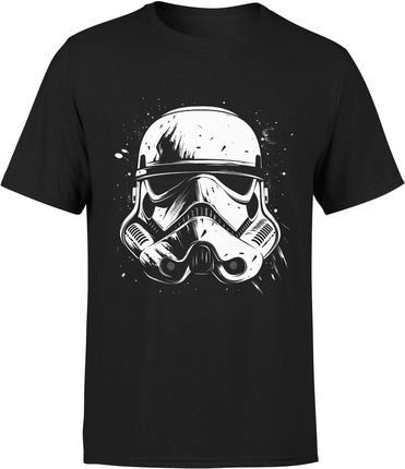 Star Wars Szturmowiec Gwiezdne Wojny Retro Męska koszulka (S, Czarny)