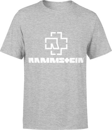 Koszulka męska Rammstein (XXL, Szary)