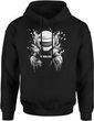Robot Roblox Męska bluza z kapturem (XL, Czarny)