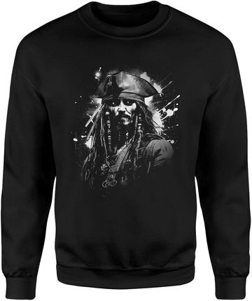 Piraci z Karaibów Jack Sparrow Męska bluza (M, Czarny)