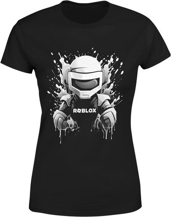 Robot Roblox Damska koszulka (XXL, Czarny)