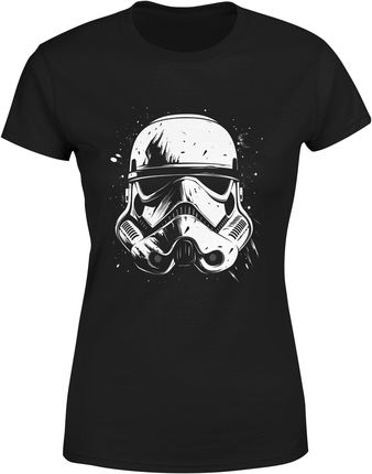 Star Wars Szturmowiec Gwiezdne Wojny Retro Damska koszulka (S, Czarny)