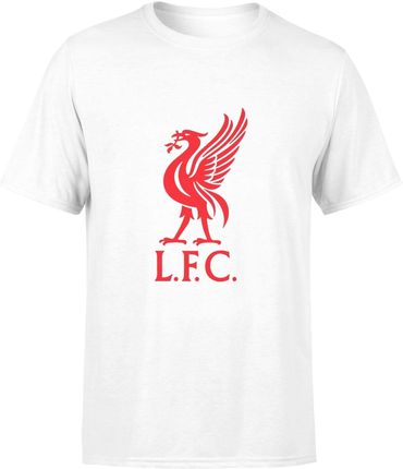 Liverpool Męska koszulka prezent dla sportowca piłkarza fana piłki nożnej (S, Biały)