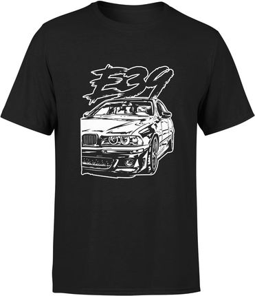 bmw e39 Męska koszulka prezent dla fana motoryzacji (XXL, Czarny)