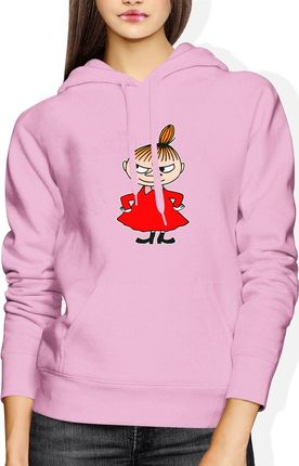 Mała Mi Damska bluza z kapturem (S, Różowy)