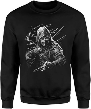 Ninja Mortal Kombat Męska bluza (XL, Czarny)