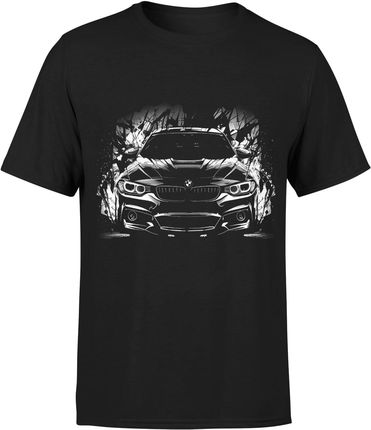 BMW Męska koszulka (M, Czarny)