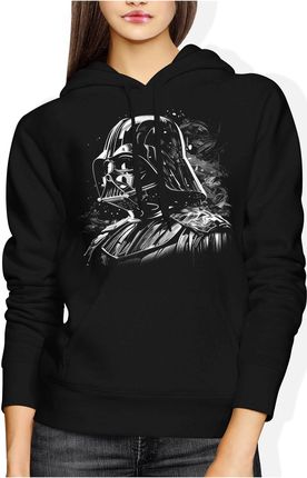 Star Wars Darth Vader Gwiezdne Wojny Damska bluza z kapturem (XXL, Czarny)