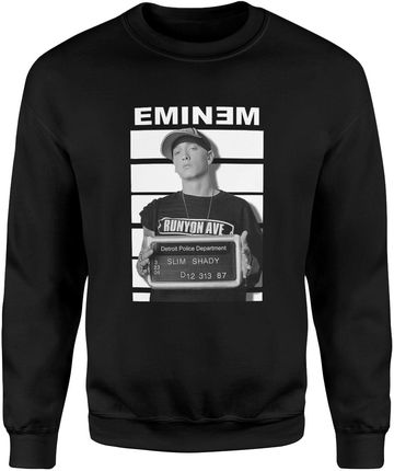 Eminem Slim Shady Męska bluza (S, Czarny)